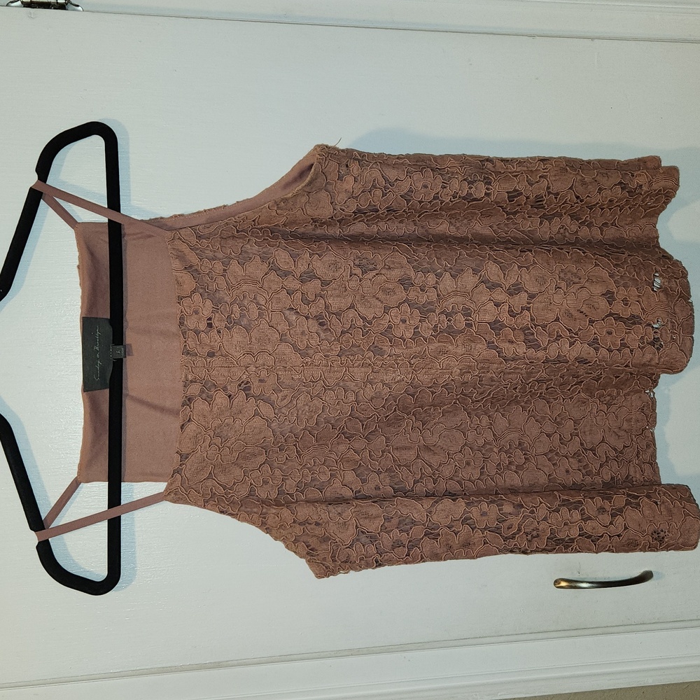 Anthropologie Sunday in Brooklyn Lace Top L
